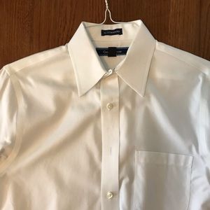 Croft and Borrow white dress shirt Medium